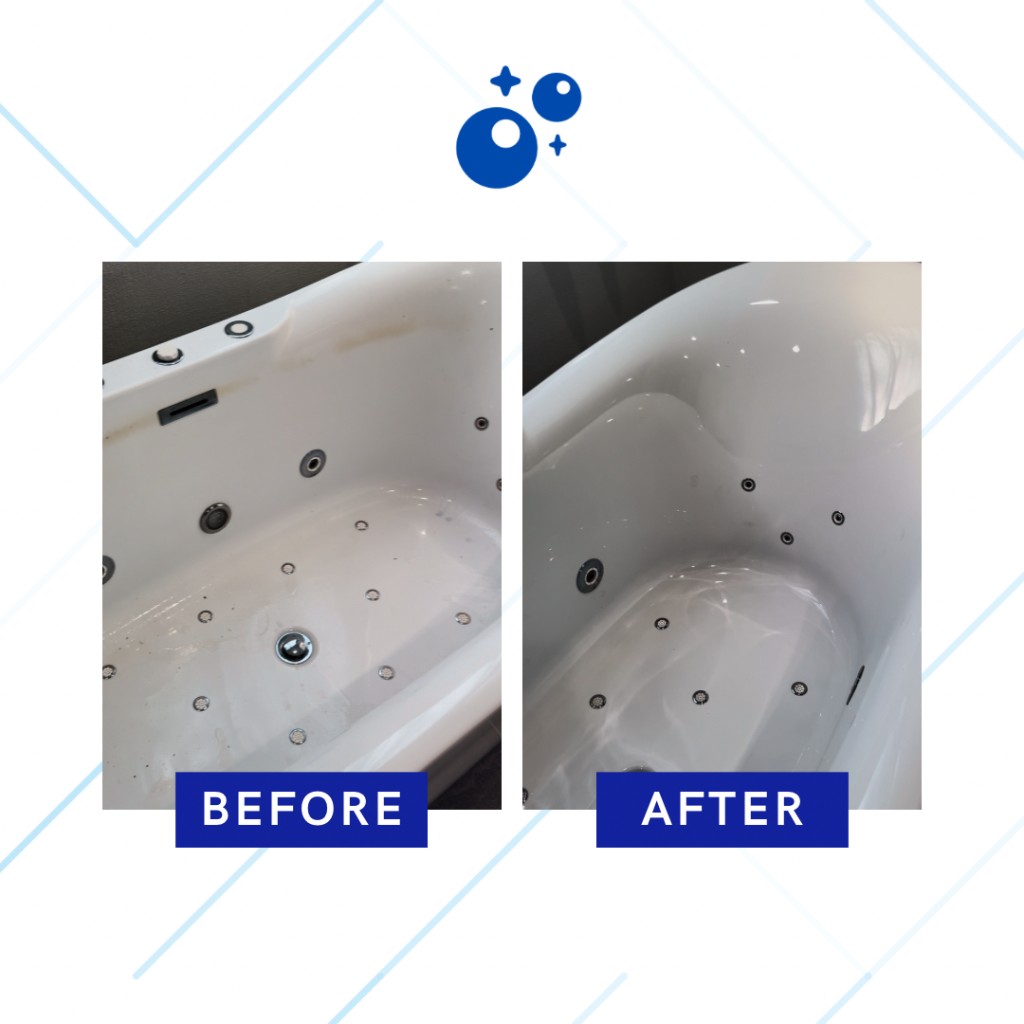 Chrome and glass restored to a clear, reflective shine.